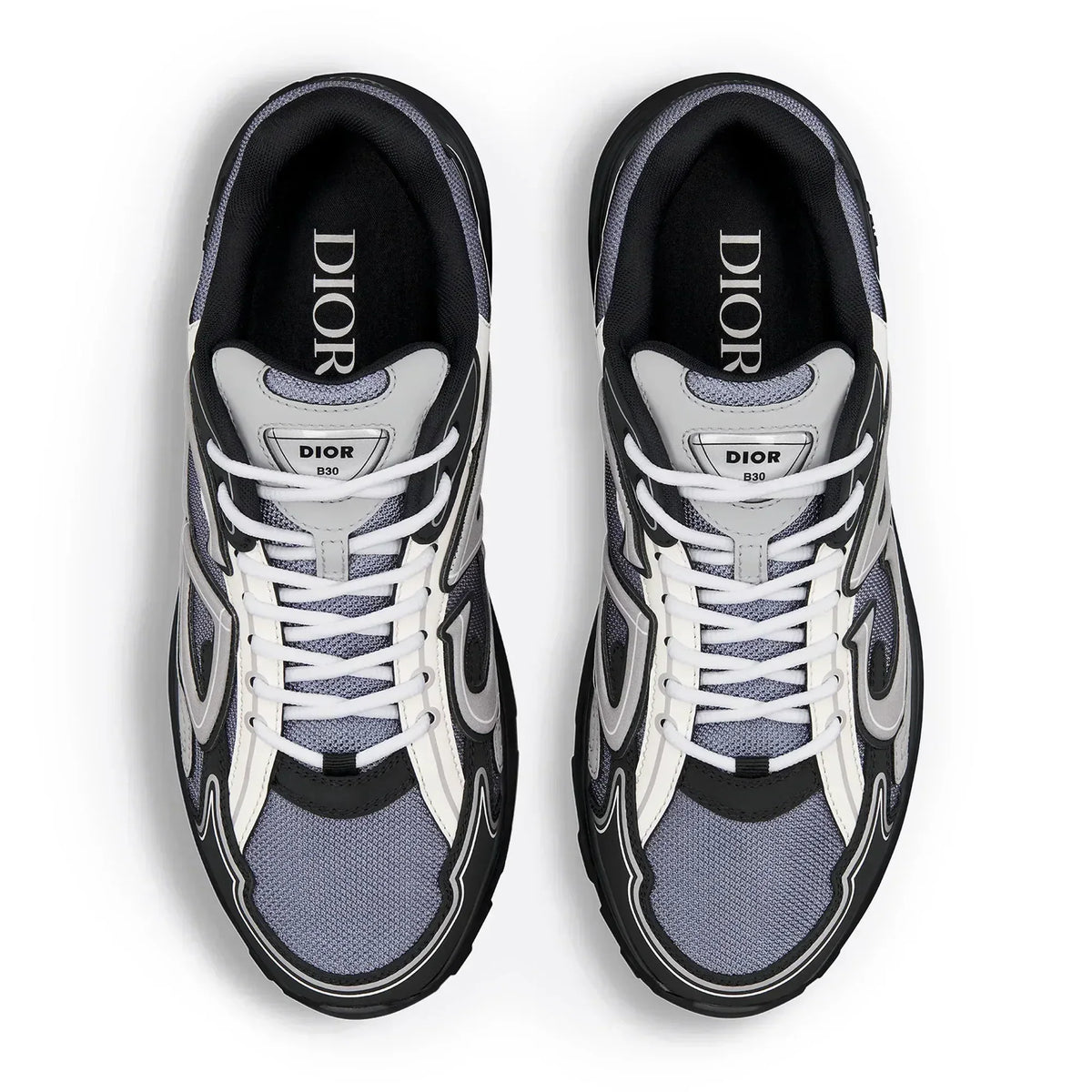 Dior B30 Trainer - (Blue Grey White Black)