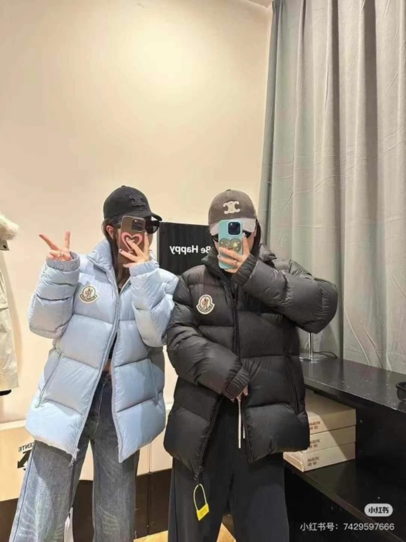 110318 Men's and women's 95 white duck down standing collar lightweight down jacket Top quliaty 1:1 clothes